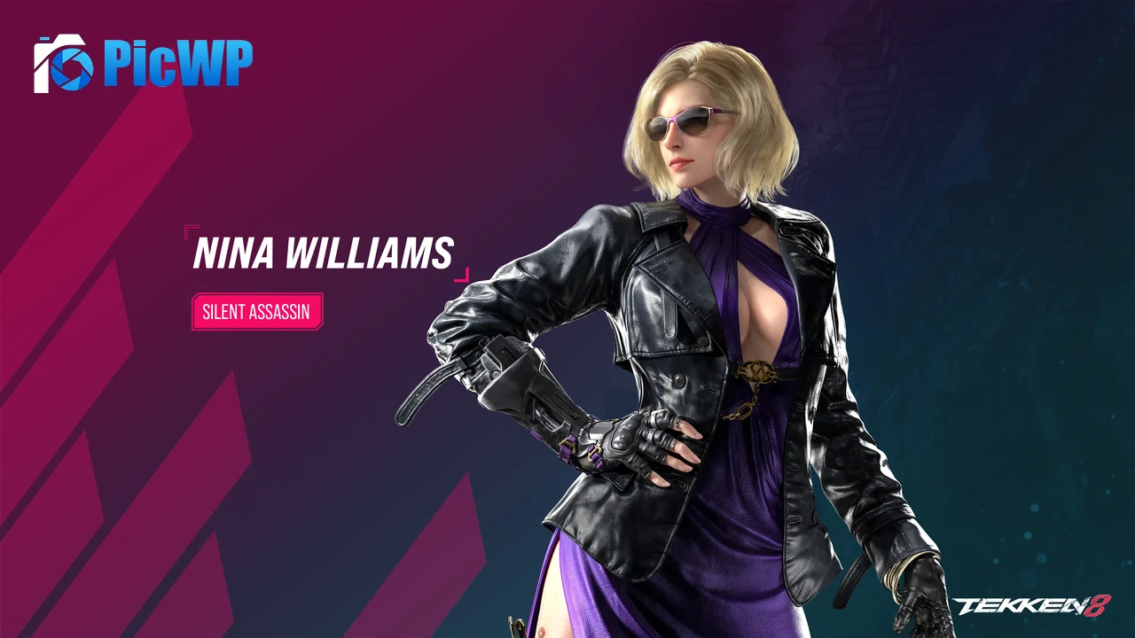 Tekken 8 Nina Williams 4K PC Wallpaper