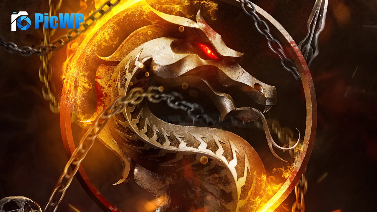 Scorpion Dragon 4K PC Wallpaper