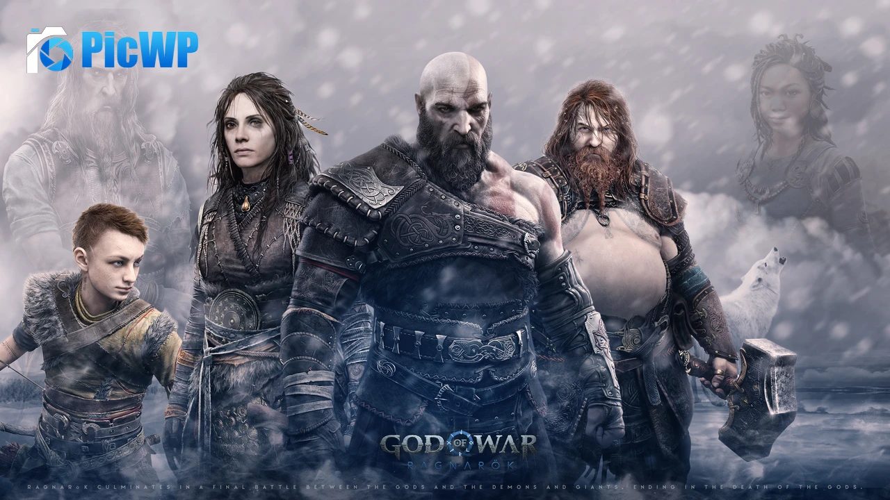 God of War Ragnarök 2022 Games 4K PC Wallpaper