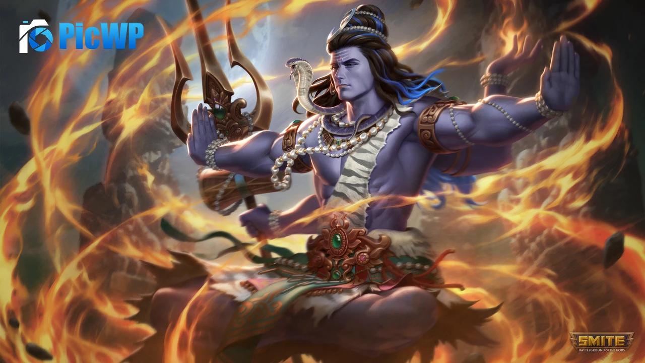 Lord Shiva The Destroyer 4K PC Wallpaper