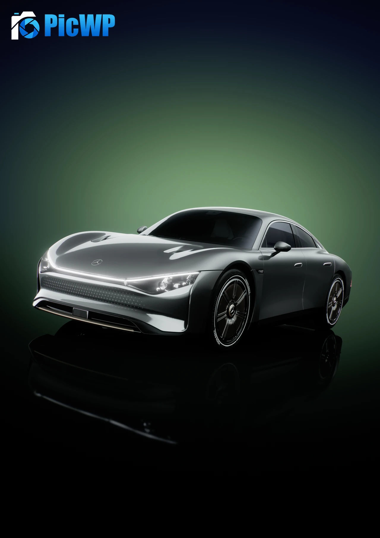 Mercedes-Benz Vision EQXX Concept cars 5K Mobile Wallpaper