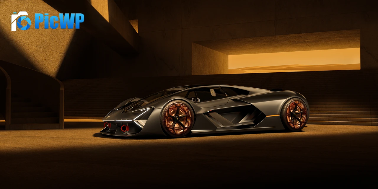 Lamborghini Terzo Millennio Aesthetic 5K PC Wallpaper