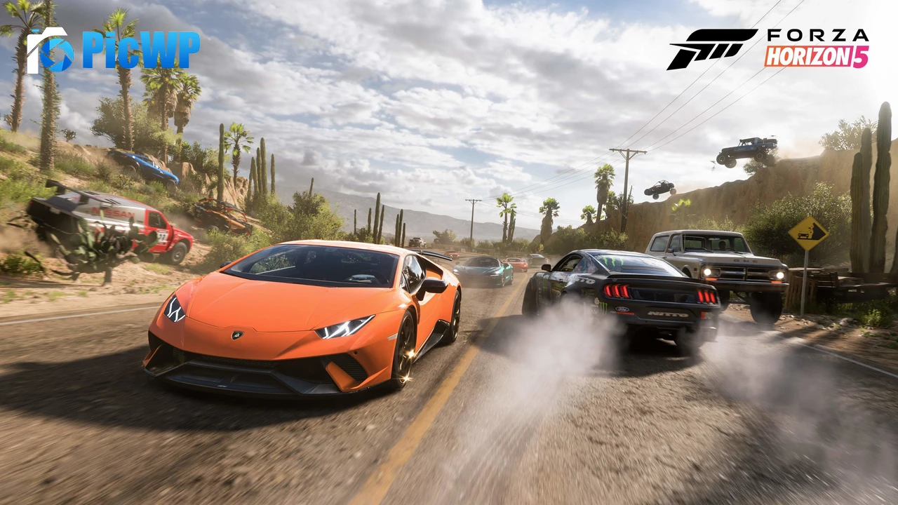 Forza Horizon 5 Lamborghini Huracan Performante 4K PC Wallpaper