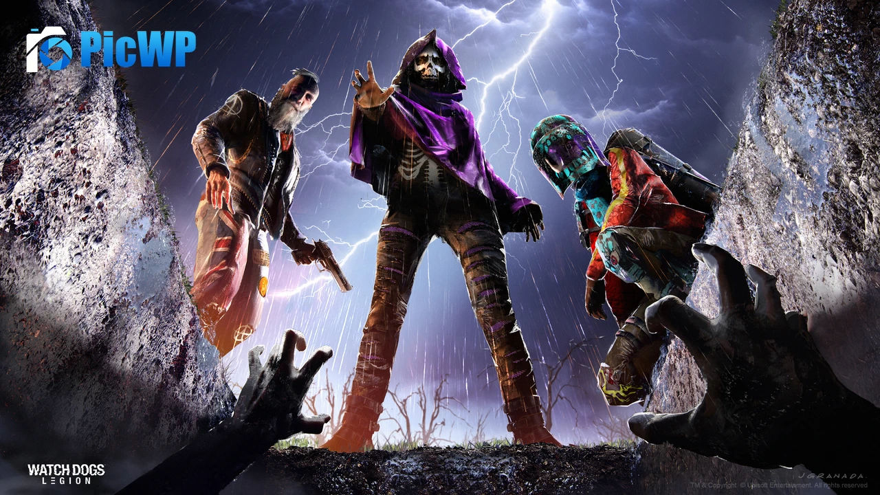 Watch Dogs: Legion Survivors 4K PC Wallpaper