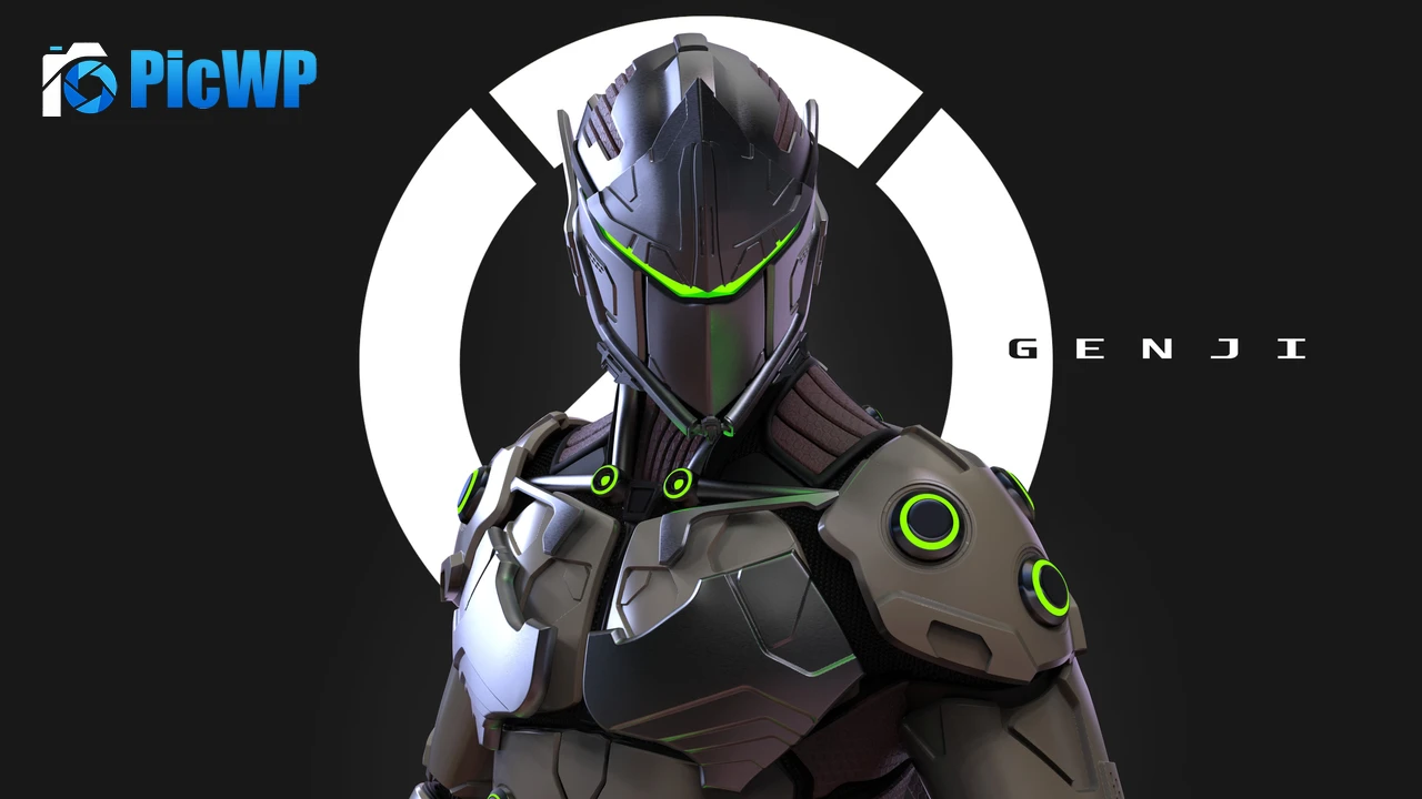 Genji Artwork 4K PC Wallpaper