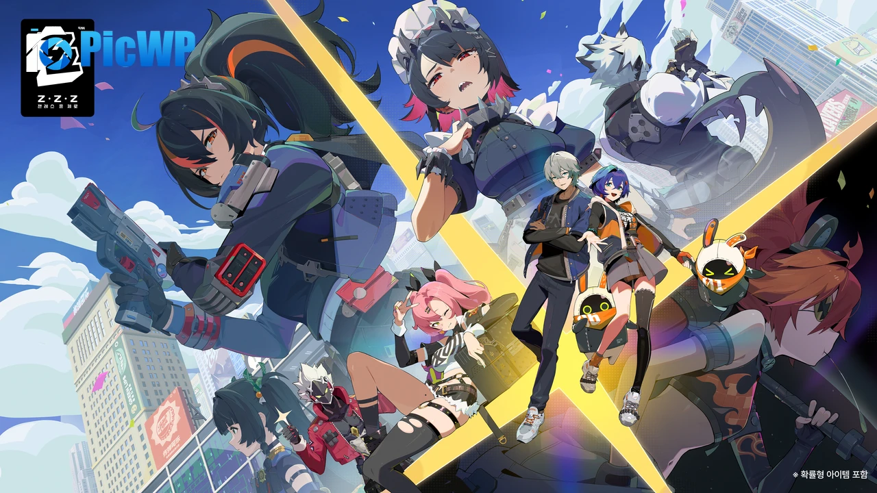 Zenless Zone Zero Game poster 4K PC Wallpaper