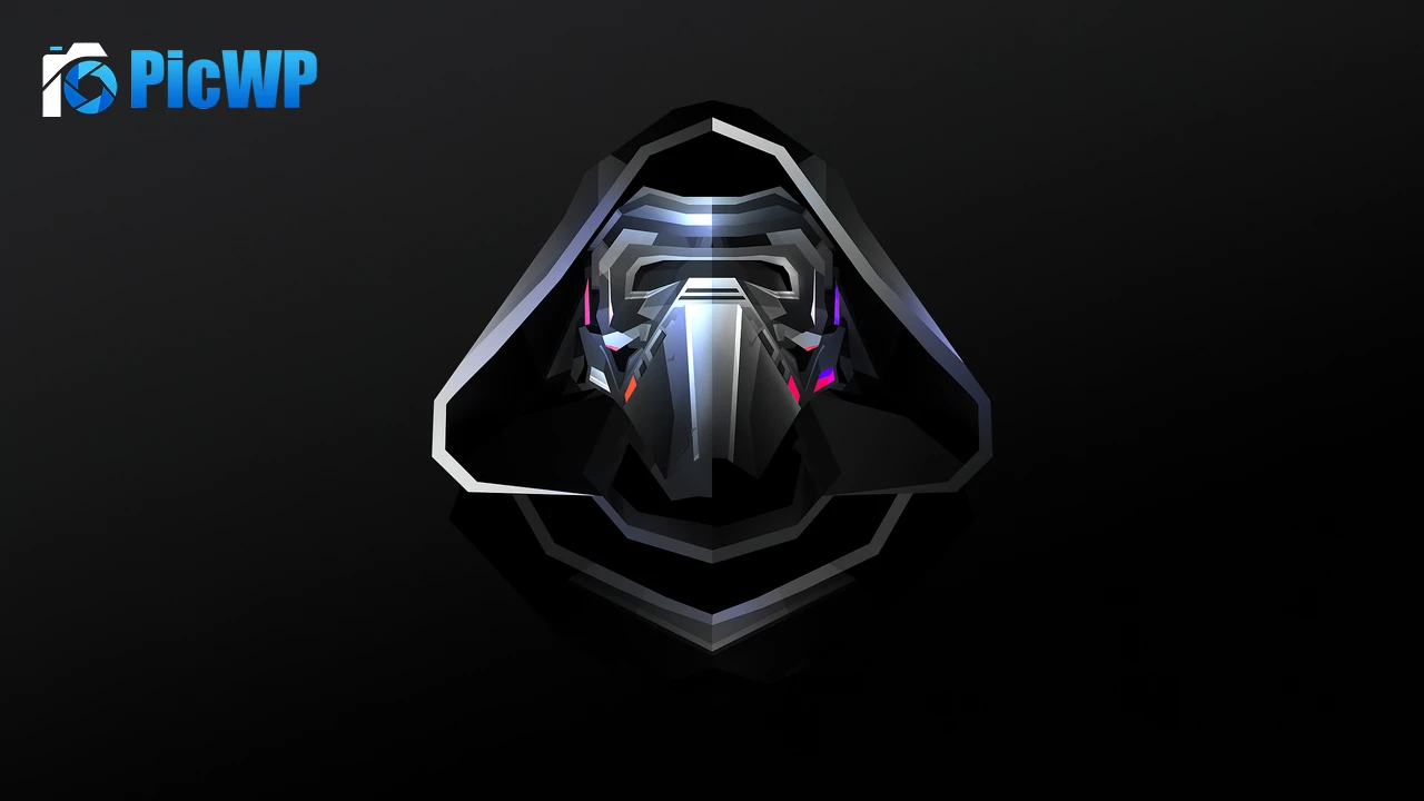 Kylo Ren Minimal art 4K PC Wallpaper