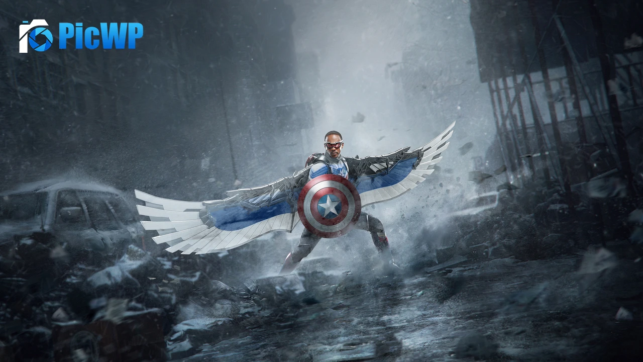 Captain America Falcon 4K PC Wallpaper