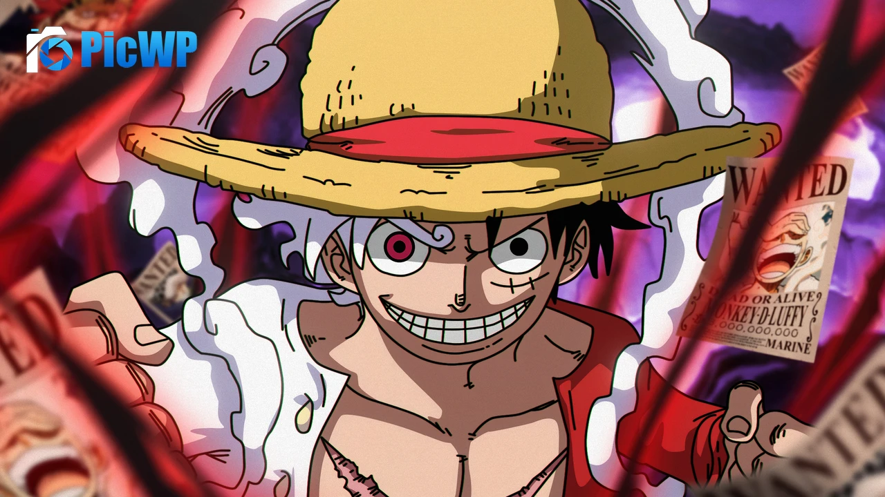 Monkey D. Luffy Gear 5 4K PC Wallpaper