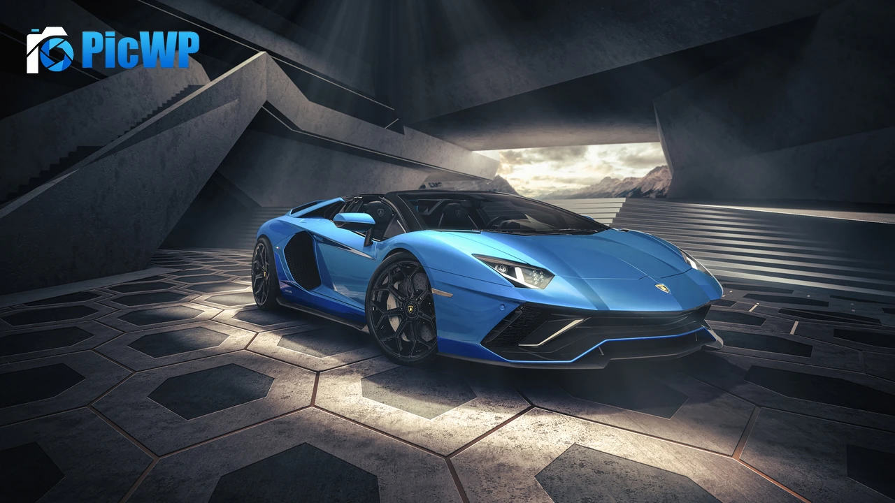 Lamborghini Aventador Ultimae Roadster Supercar 4K PC Wallpaper