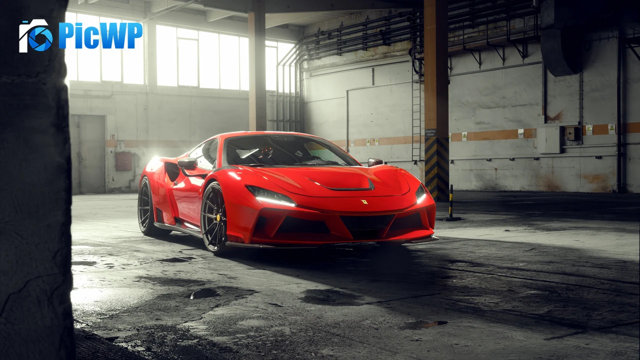 Novitec Ferrari F8 Tributo N-Largo 4K PC Wallpaper