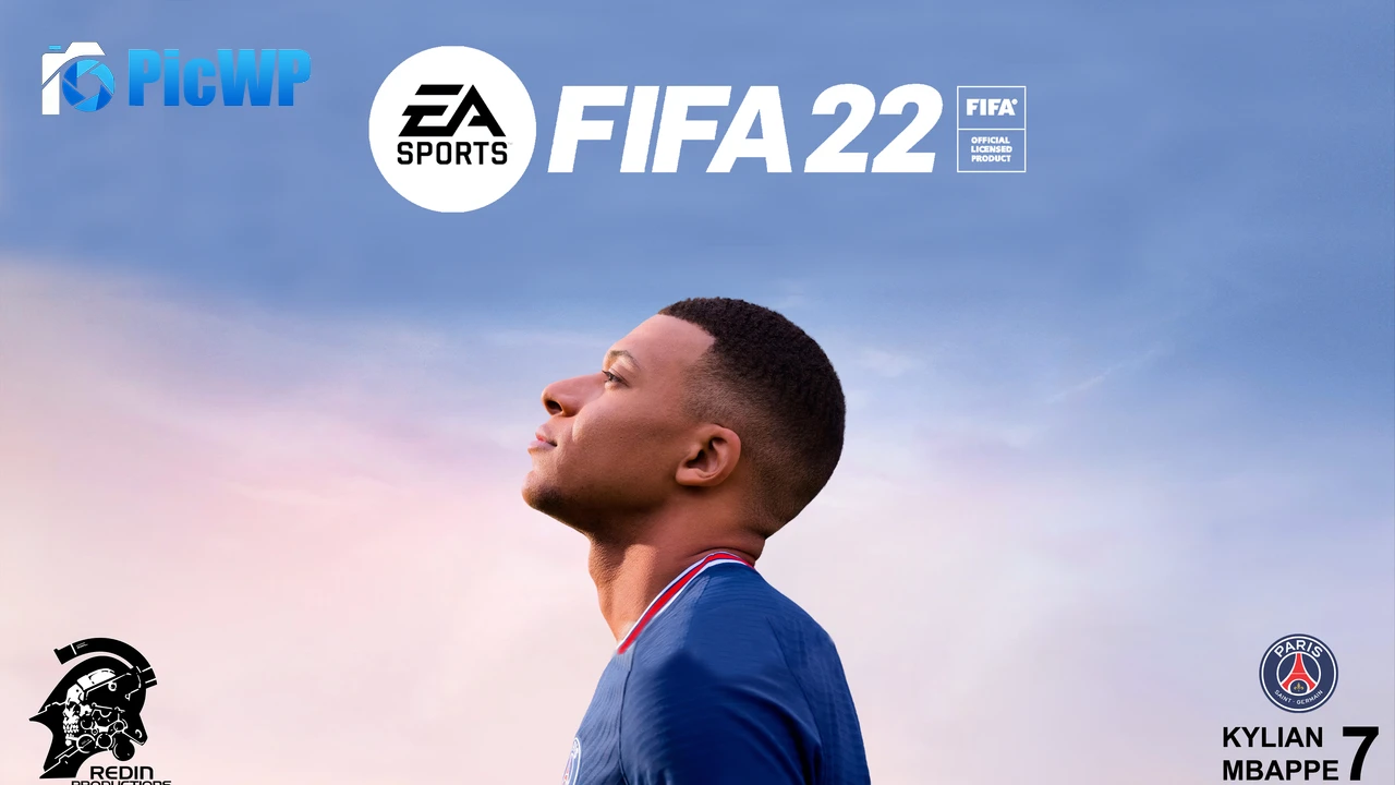 FIFA 22 Kylian Mbappé 4K PC Wallpaper