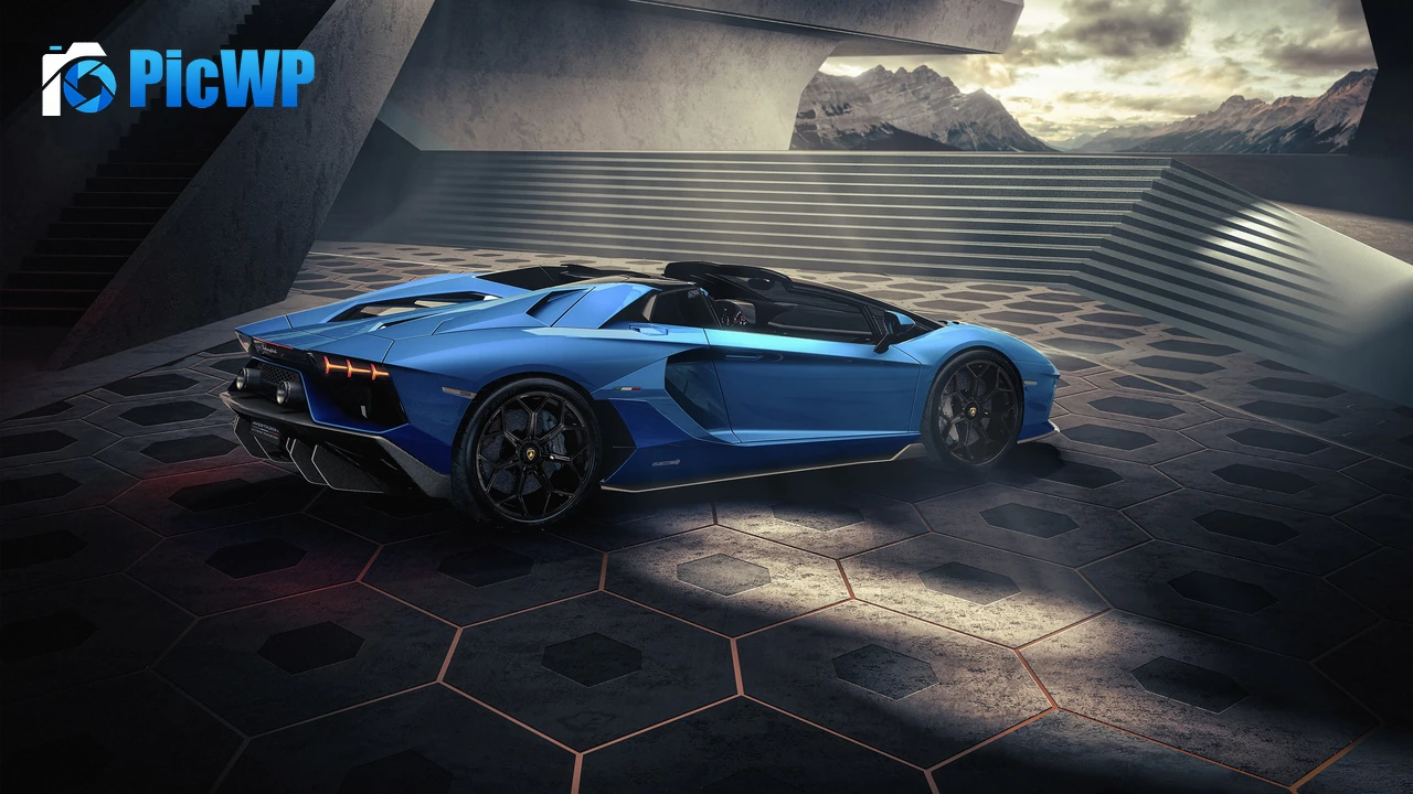 Lamborghini Aventador LP 780-4 Ultimae Roadster 4K PC Wallpaper