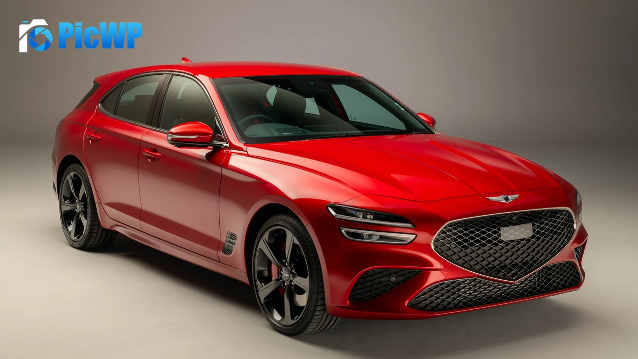 Genesis G70 2.0T Shooting Brake 4K PC Wallpaper