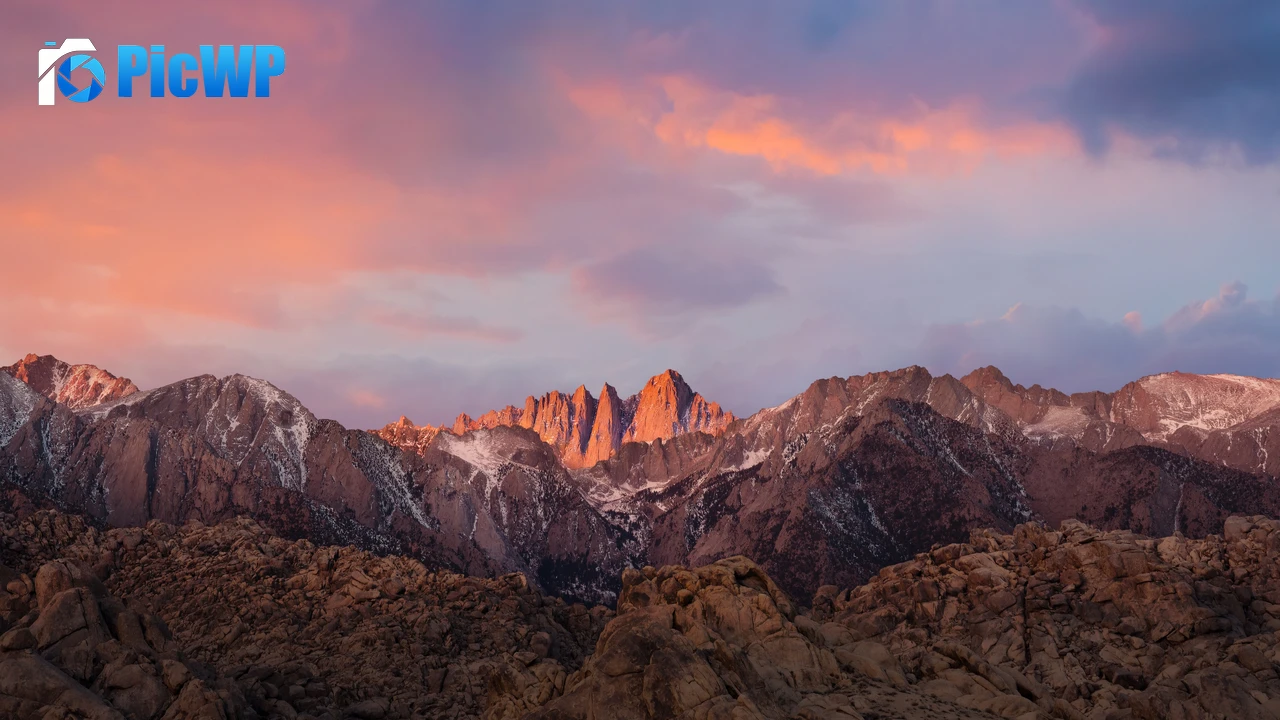 macOS Sierra Sierra Nevada 4K PC Wallpaper