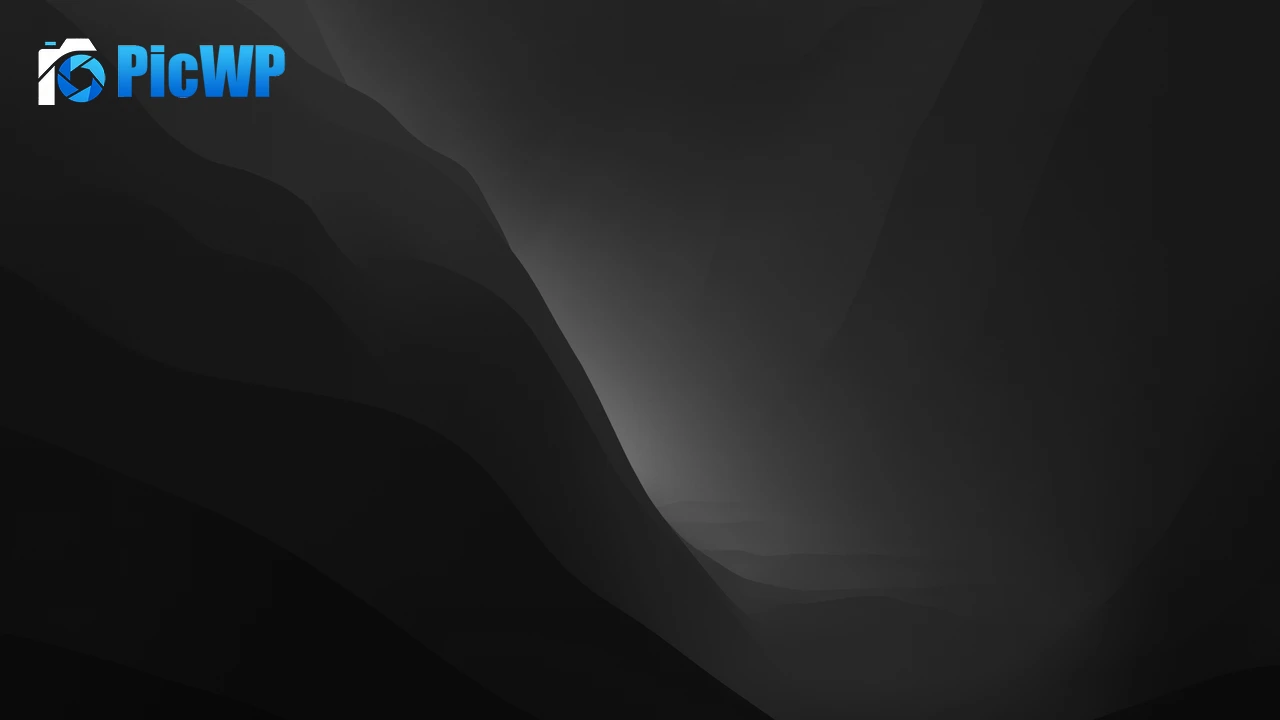 macOS Monterey Dark Mode 4K PC Wallpaper