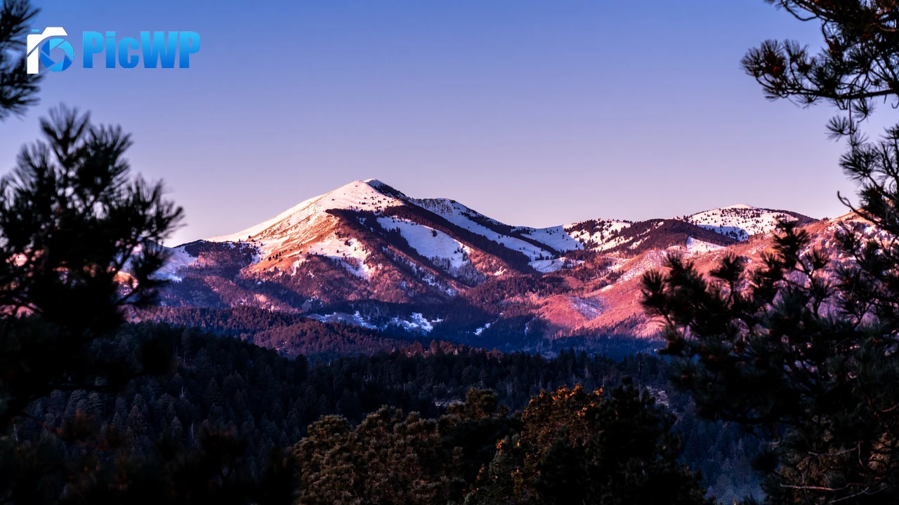Sierra Blanca Peak Glacier mountains 4K PC Wallpaper