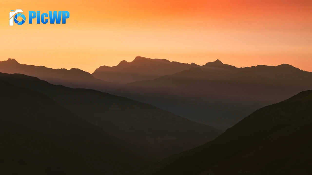 Swiss Alps Silhouette 4K PC Wallpaper