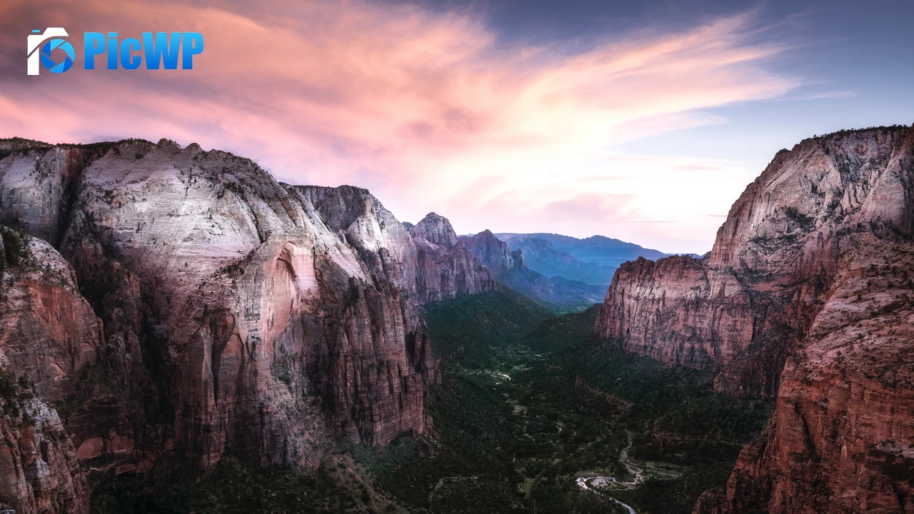 Rock Mountains River Stream 4K PC Wallpaper