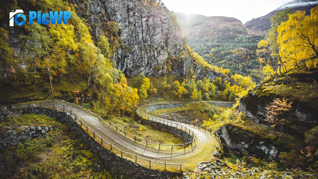 Filefjell Kongevegen Norway 4K PC Wallpaper