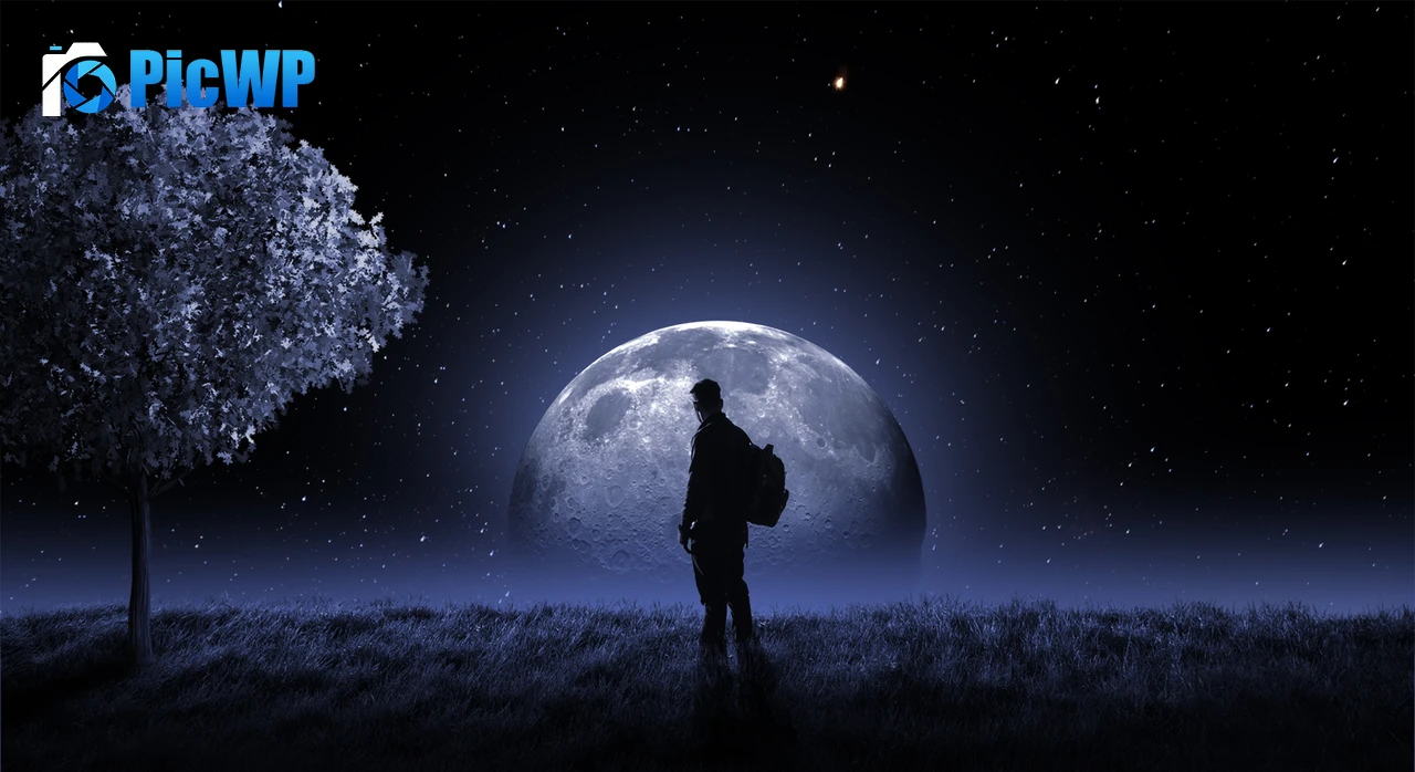Moon Surreal 4K PC Wallpaper
