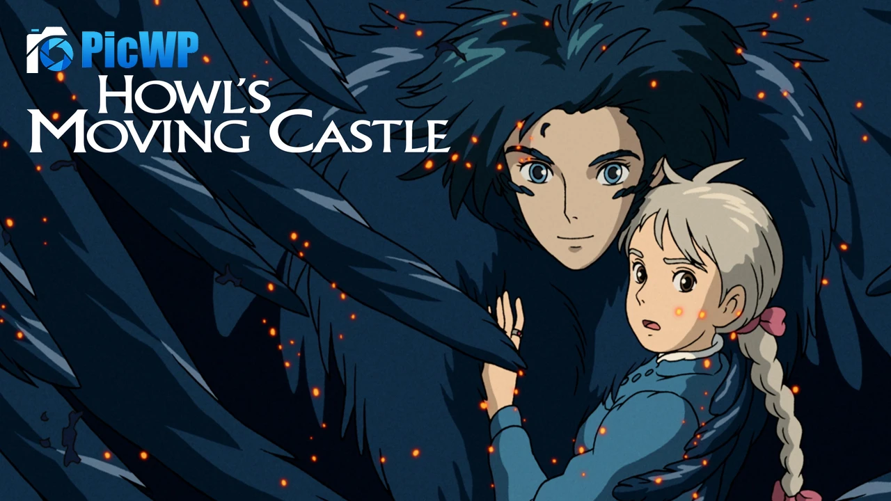 Studio Ghibli Howl's Moving Castle 4K PC Wallpaper