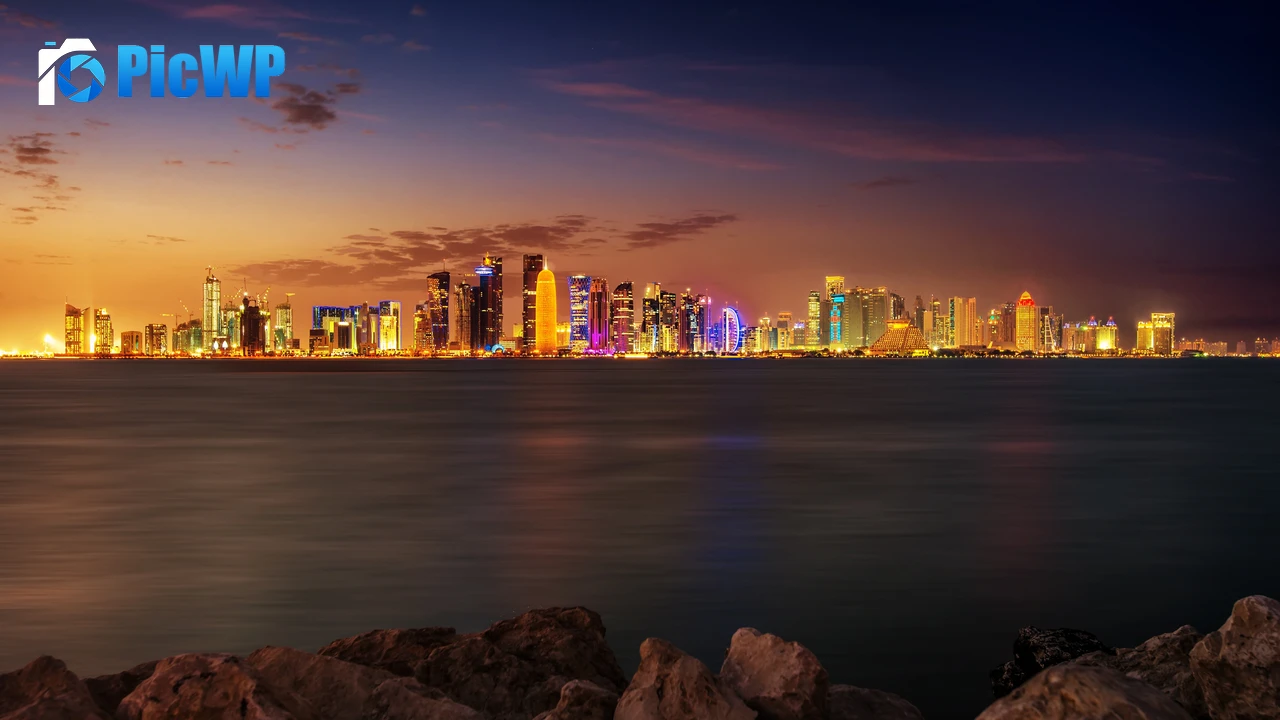 Doha City Qatar 4K PC Wallpaper
