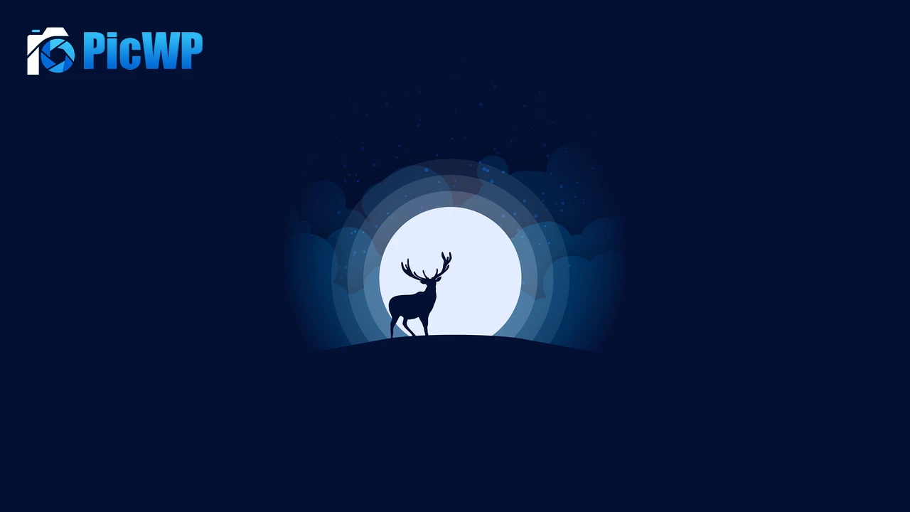 Deer Illustration 4K PC Wallpaper