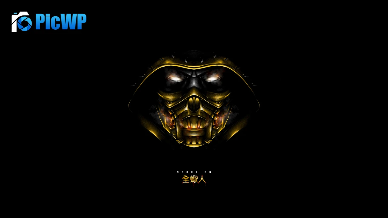 Scorpion Mortal Kombat 4K PC Wallpaper