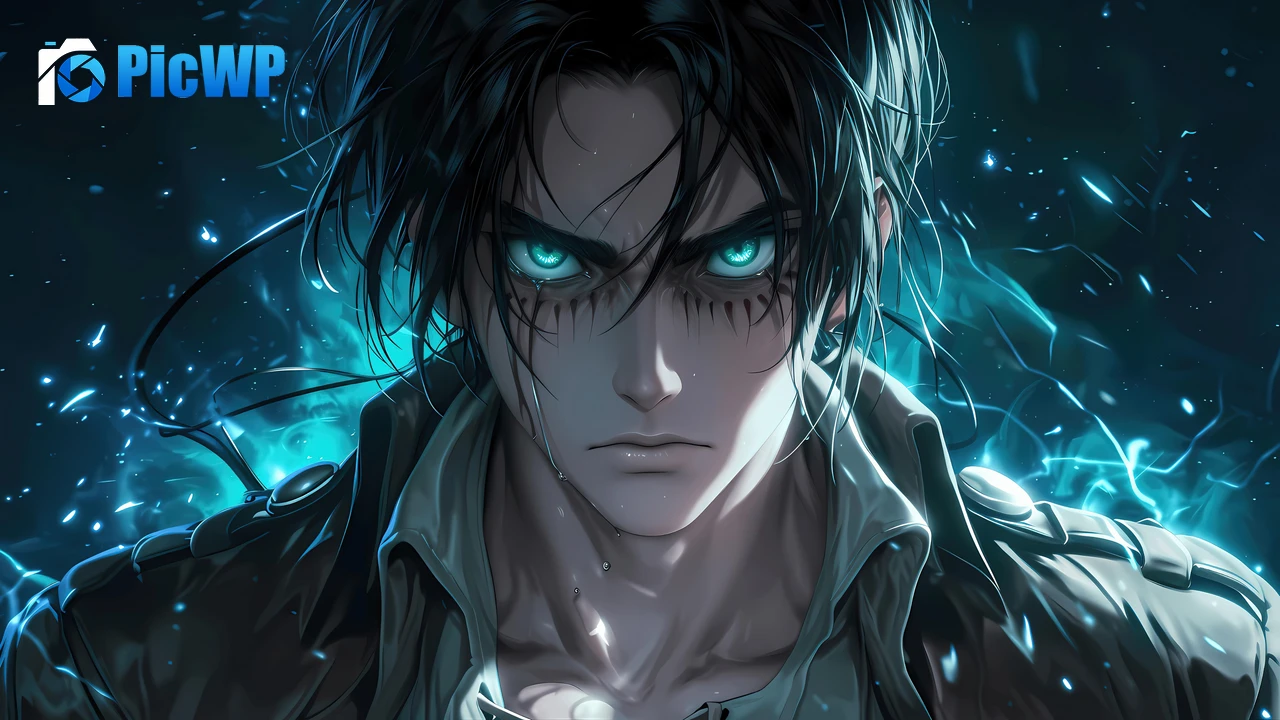 Levi Ackerman Closeup 4K PC Wallpaper