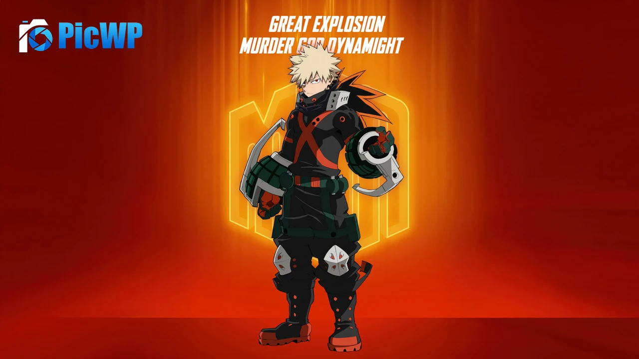 My Hero Academia Katsuki Bakugo 4K PC Wallpaper