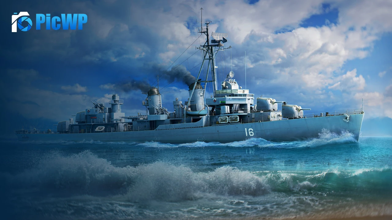 World of Warships: Legends Game poster 4K PC Wallpaper