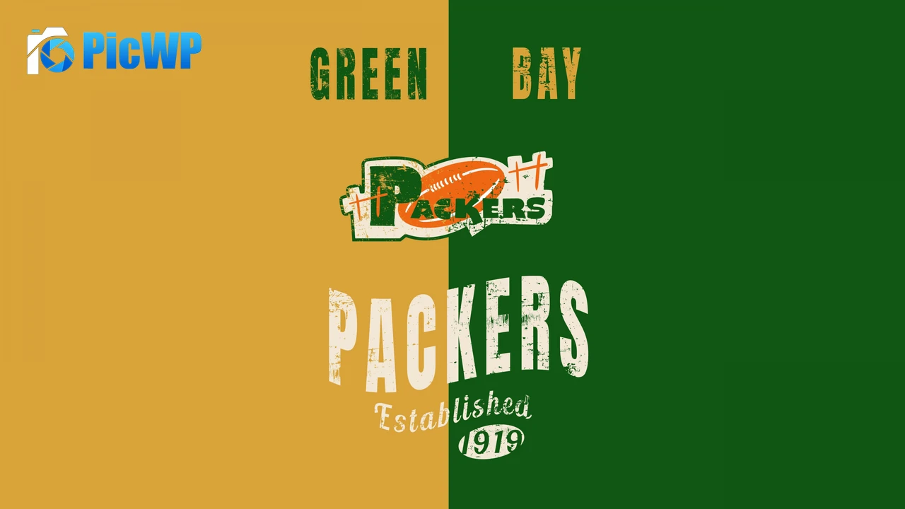Green Bay Packers Flag 4K PC Wallpaper