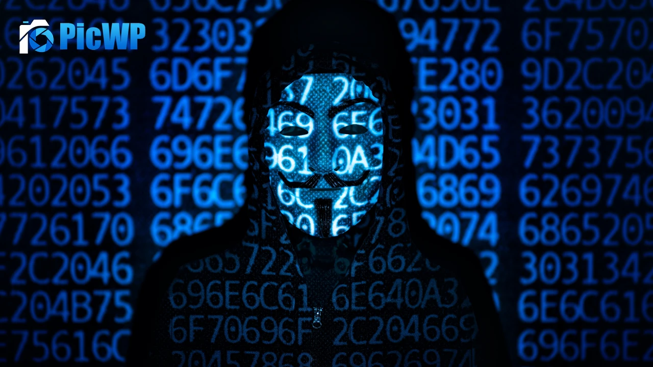 Hacker Guy Fawkes mask 4K PC Wallpaper