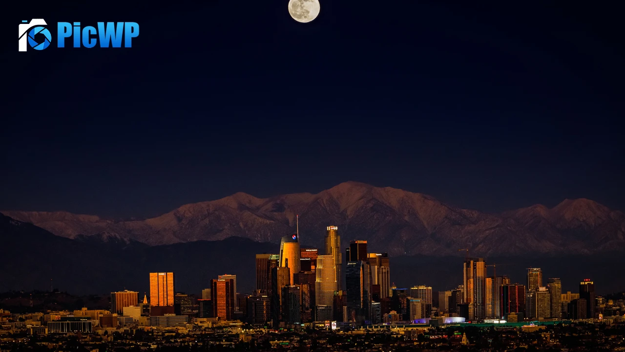 Los Angeles Downtown 4K PC Wallpaper