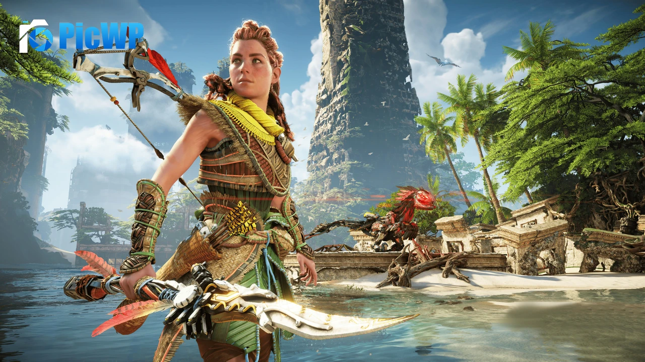 Aloy in Horizon Forbidden West 4K PC Wallpaper