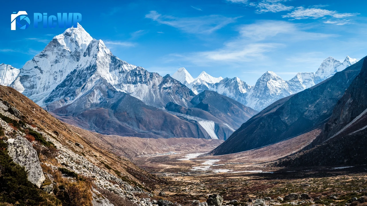 Mount Ama Dablam Nepal 4K PC Wallpaper