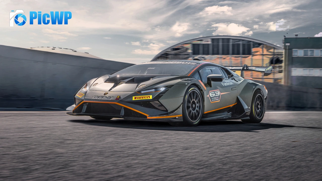 Lamborghini Huracán Super Trofeo EVO2 2022 4K PC Wallpaper