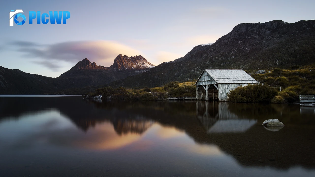 Cradle Mountain Dove Lake Boathouse 4K PC Wallpaper