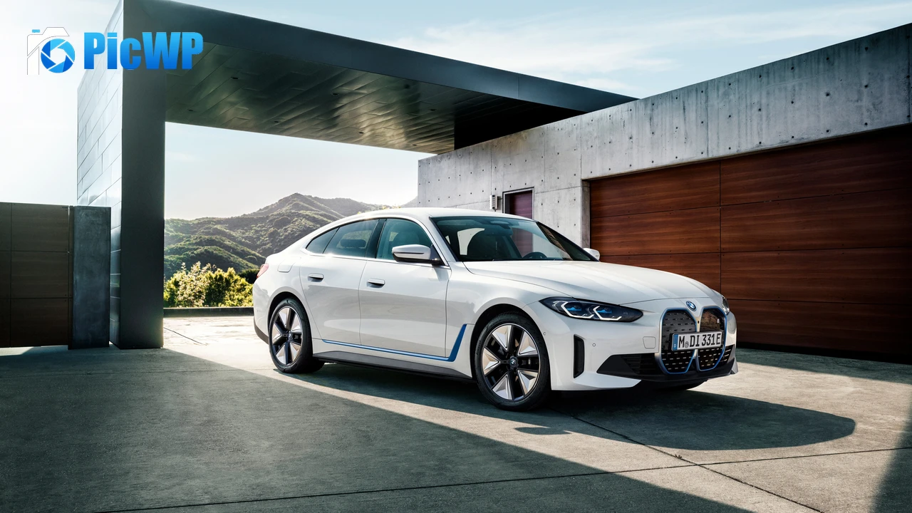 BMW i4 eDrive40 Electric cars 4K PC Wallpaper