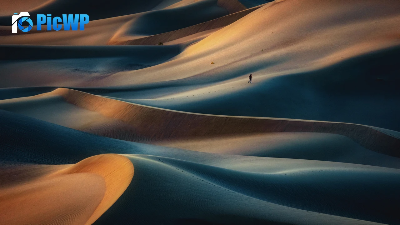 Khara Desert Sand Dunes 4K PC Wallpaper