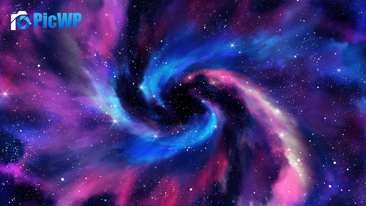Spiral galaxy Milky Way 4K PC Wallpaper
