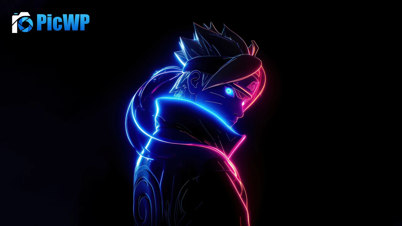 Boruto Neon art 4K PC Wallpaper
