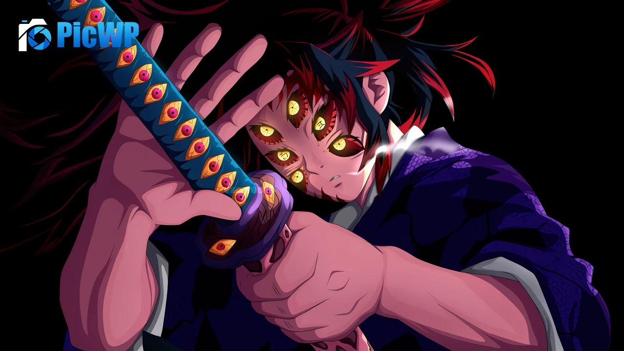 Kokushibo Demon Slayer: Kimetsu no Yaiba 4K PC Wallpaper