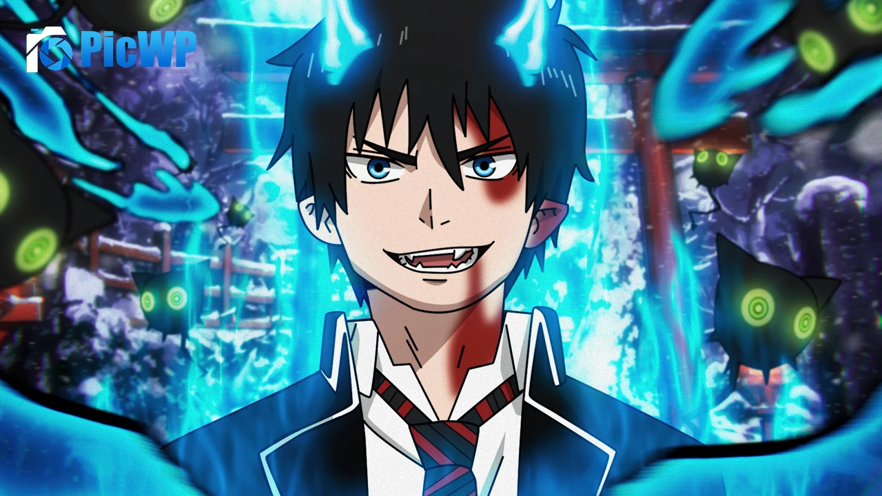 Rin Okumura Blue Exorcist 4K PC Wallpaper