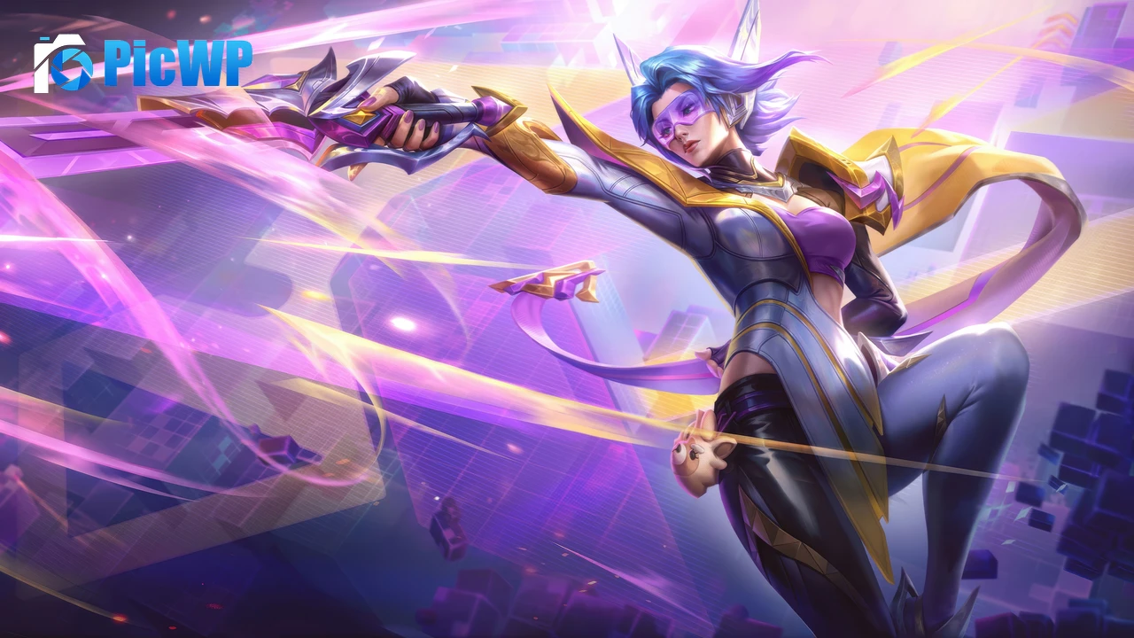 KBG Fiora League of Legends: Wild Rift 4K PC Wallpaper