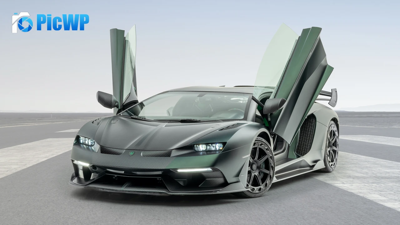 Mansory Cabrera Lamborghini Aventador SVJ 4K PC Wallpaper