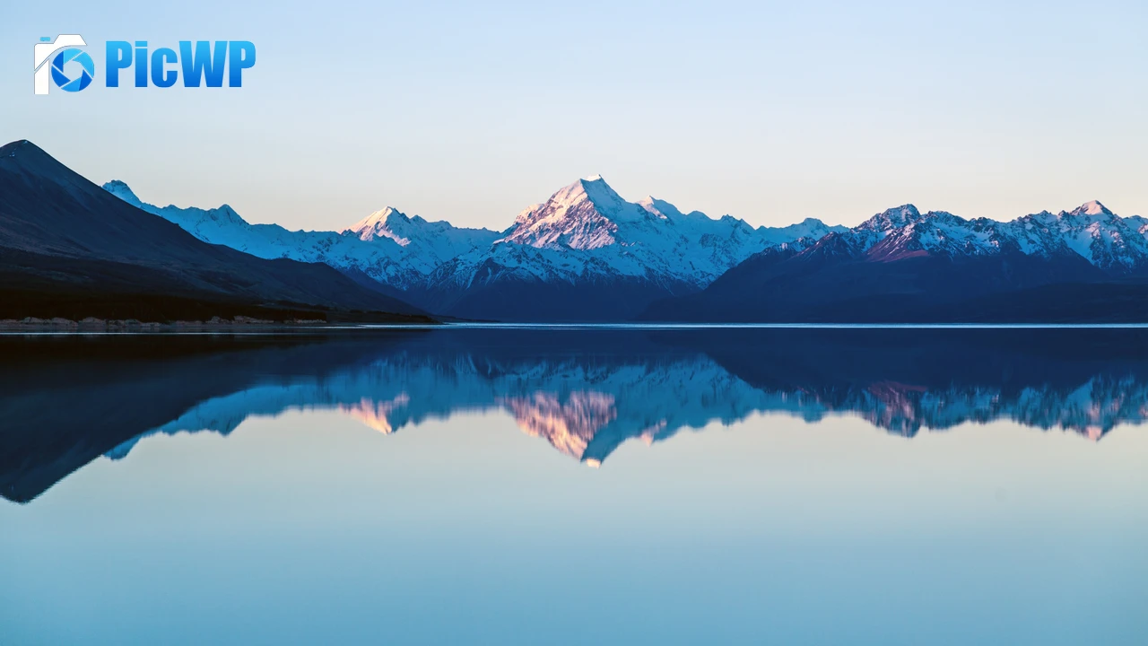 Mount Cook Lake Pukaki 4K PC Wallpaper