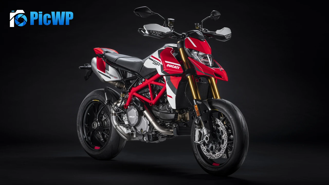 Ducati Hypermotard 950 SP 2022 4K PC Wallpaper
