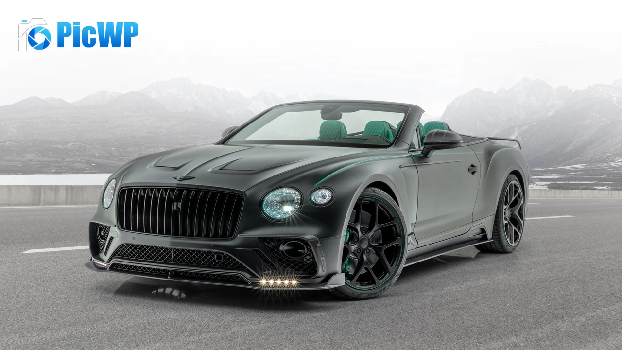 Mansory Bentley Continental GT V8 Convertible 4K PC Wallpaper